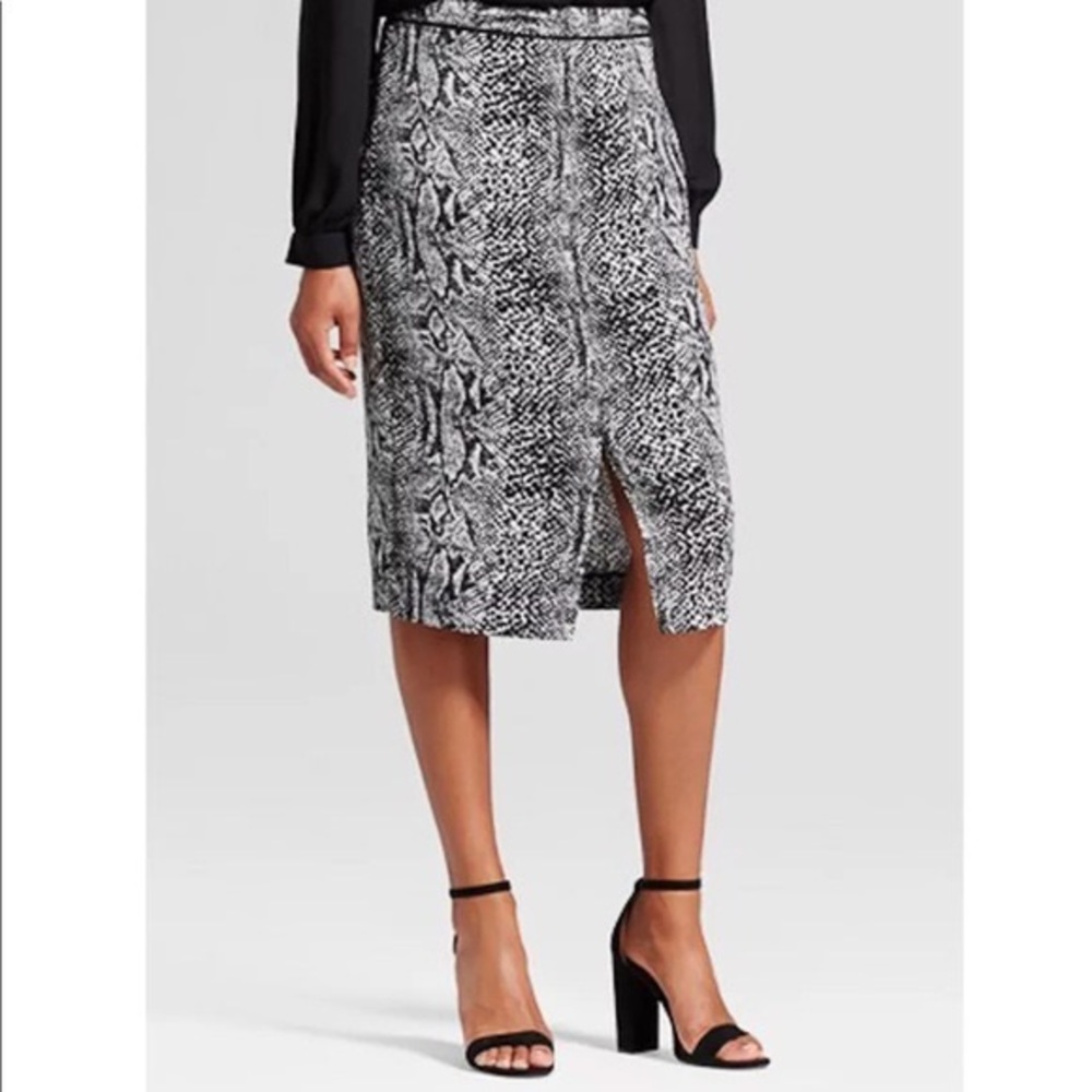 Python Midi Skirt NWT